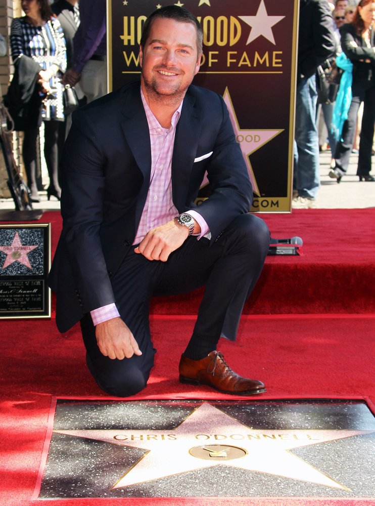 Chris O'Donnell Honored with A Star on The Hollywood Walk of Fame