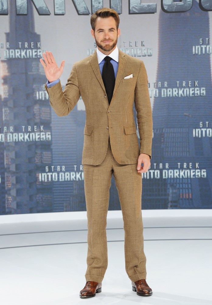 Chris Pine;<br>The German Premiere of Star Trek Into Darkness