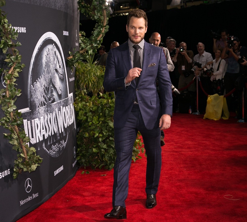Chris Pratt;<br>The Premiere of Universal Pictures' Jurassic World - Arrivals