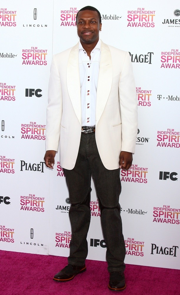 Chris Tucker;<br>2013 Film Independent Spirit Awards - Arrivals