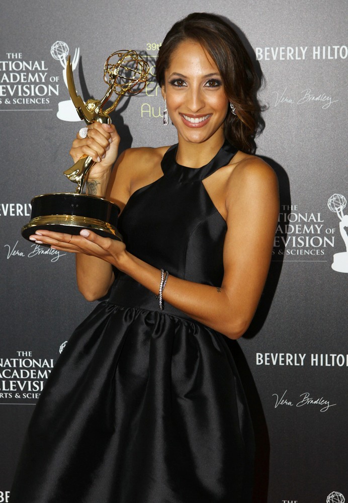 Christel Khalil;<br>39th Daytime Emmy Awards - Press Room