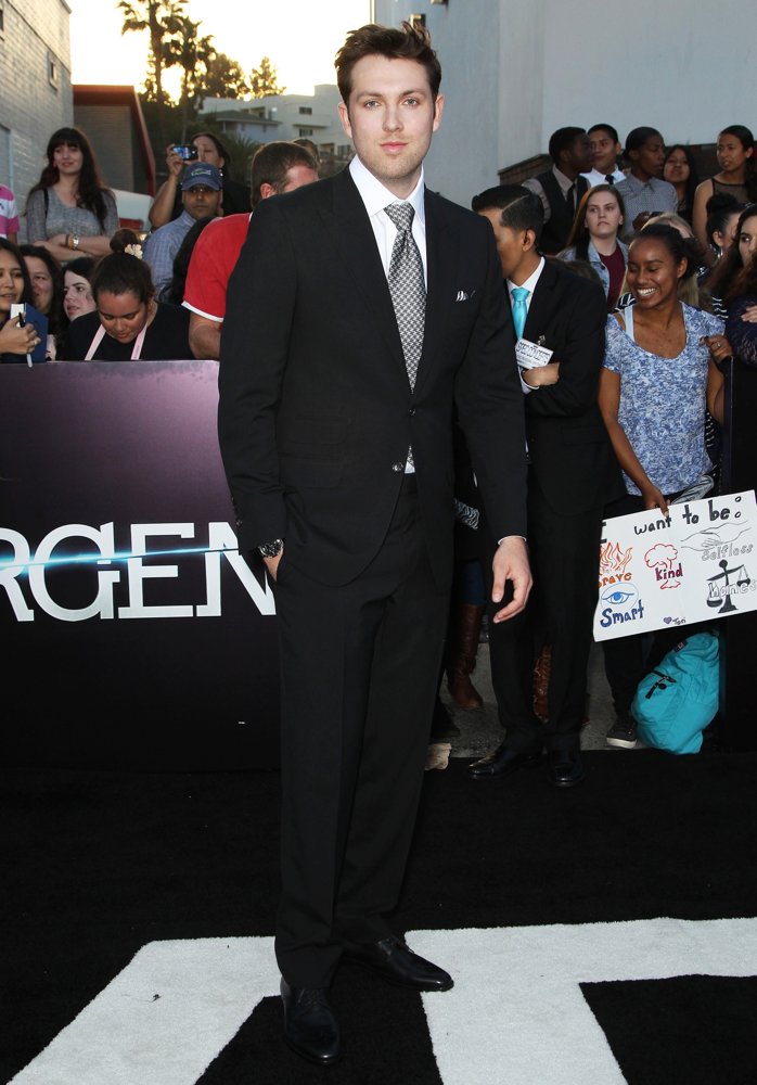 Christian Madsen;<br>Premiere of Summit Entertainment's Divergent - Red Carpet Arrivals