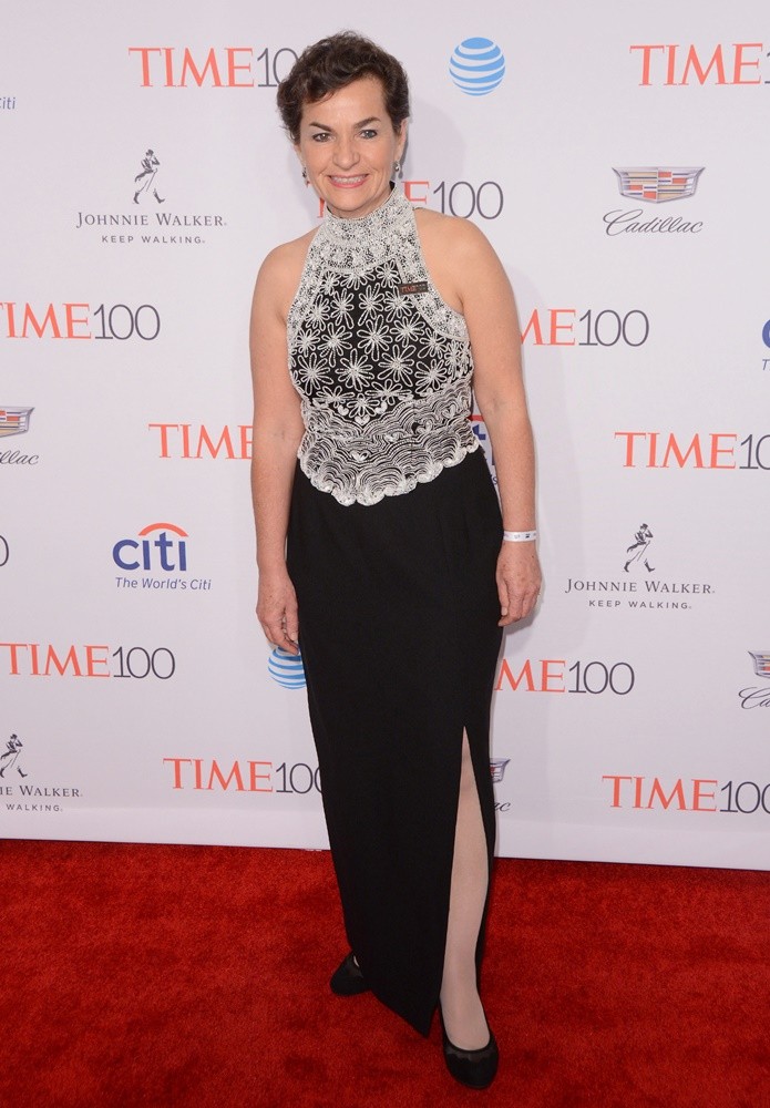 Christiana Figueres;<br>2016 Time 100 Gala - Red Carpet Arrivals