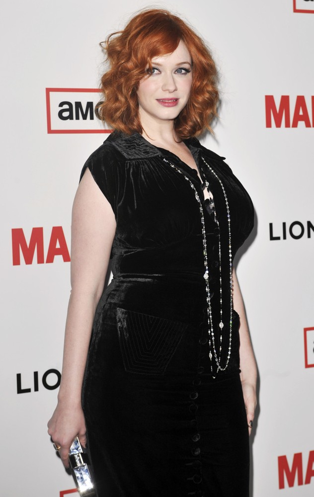 Christina Hendricks;<br>AMC's Mad Men - Season 6 Premiere