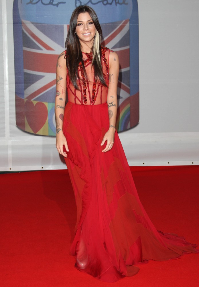 Christina Perri;<br>The BRIT Awards 2012 - Arrivals