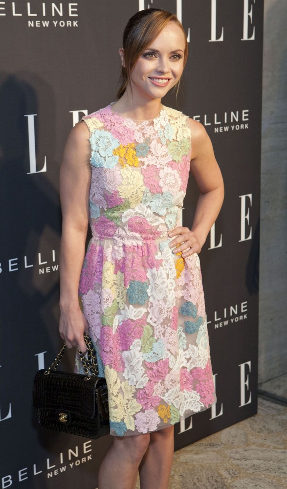 Christina Ricci;<br>Mercedes-Benz New York Fashion Week Spring-Summer 2013 - ELLE FASHION-NEXT - Arrivals