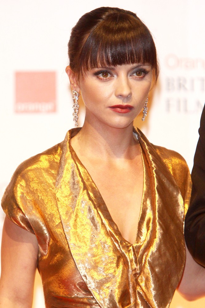 Christina Ricci;<br>Orange British Academy Film Awards 2012 - Press Room