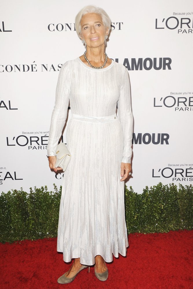 Christine Lagarde;<br>Glamour Celebrates 2016 Women of The Year Awards