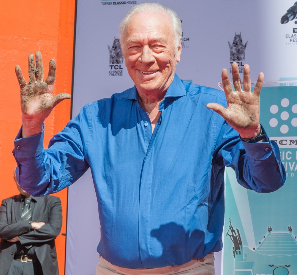 Christopher Plummer Hand and Footprint Ceremony