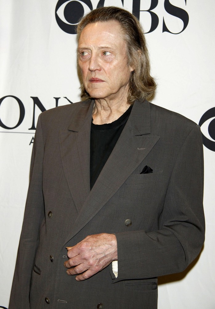 Christopher Walken;<br>2010 Tony Awards Meet The Nominees Reception