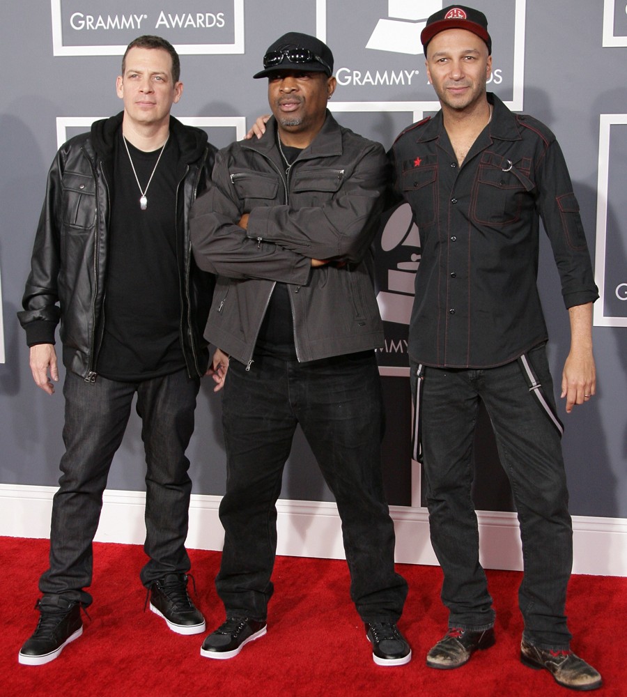 Chuck D;Tom Morello;Z-Trip;<br>55th Annual GRAMMY Awards - Arrivals