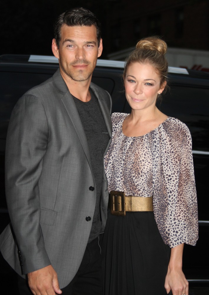 Eddie Cibrian;LeAnn Rimes;<br>Mercedes Benz New York Fashion Week - Day 3
