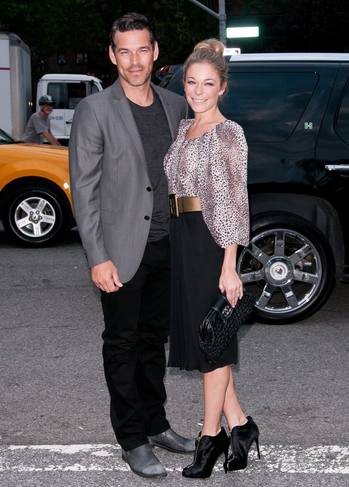 Eddie Cibrian;LeAnn Rimes;<br>Mercedes Benz New York Fashion Week - Day 3
