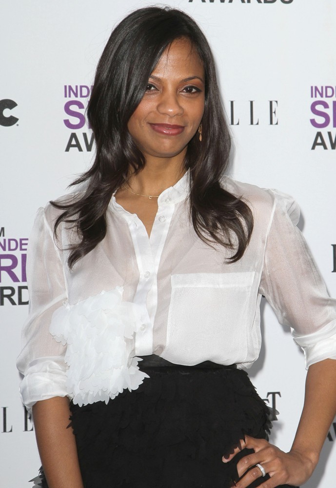 Cicely Saldana;<br>27th Annual Independent Spirit Awards - Arrivals