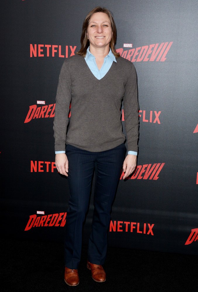 Cindy Holland;<br>Daredevil Season 2 Premiere