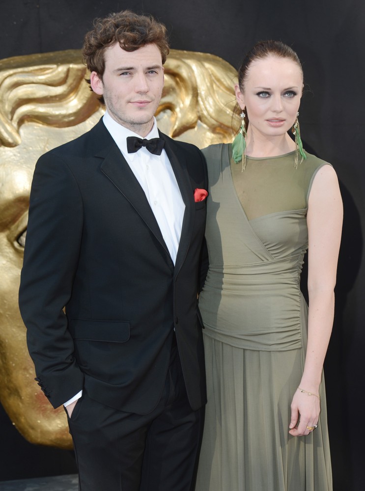 Sam Claflin;Laura Haddock;<br>The 2012 Arqiva British Academy Television Awards - Arrivals