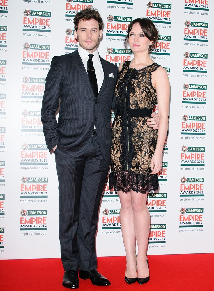 Sam Claflin;Laura Haddock;<br>The Empire Film Awards 2012 - Arrivals
