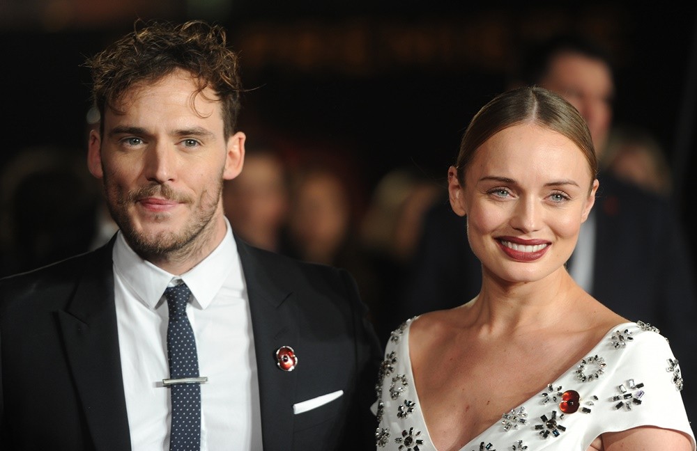 Sam Claflin;Laura Haddock;<br>The Hunger Games: Mockingjay, Part 2 UK Film Premiere - Arrivals