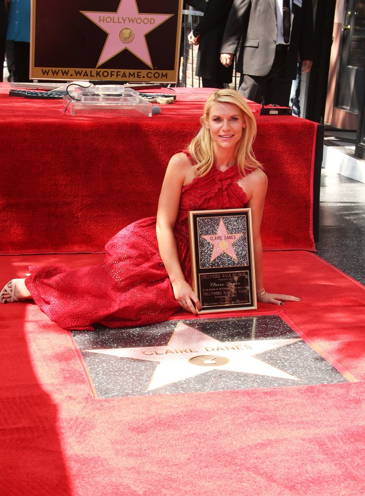 Claire Danes Honored with Star on The Hollywood Walk of Fame
