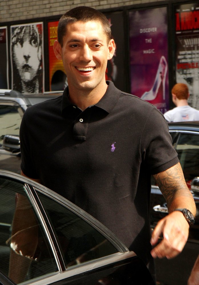 Clint Dempsey;<br>Celebrities for The Late Show with David Letterman