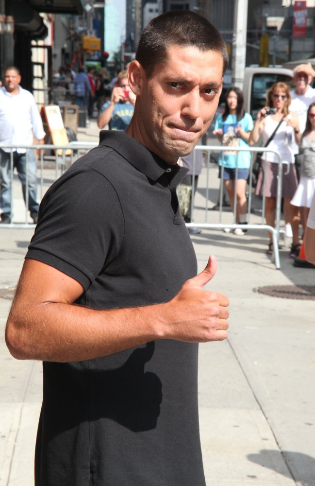 Clint Dempsey;<br>Celebrities for The Late Show with David Letterman