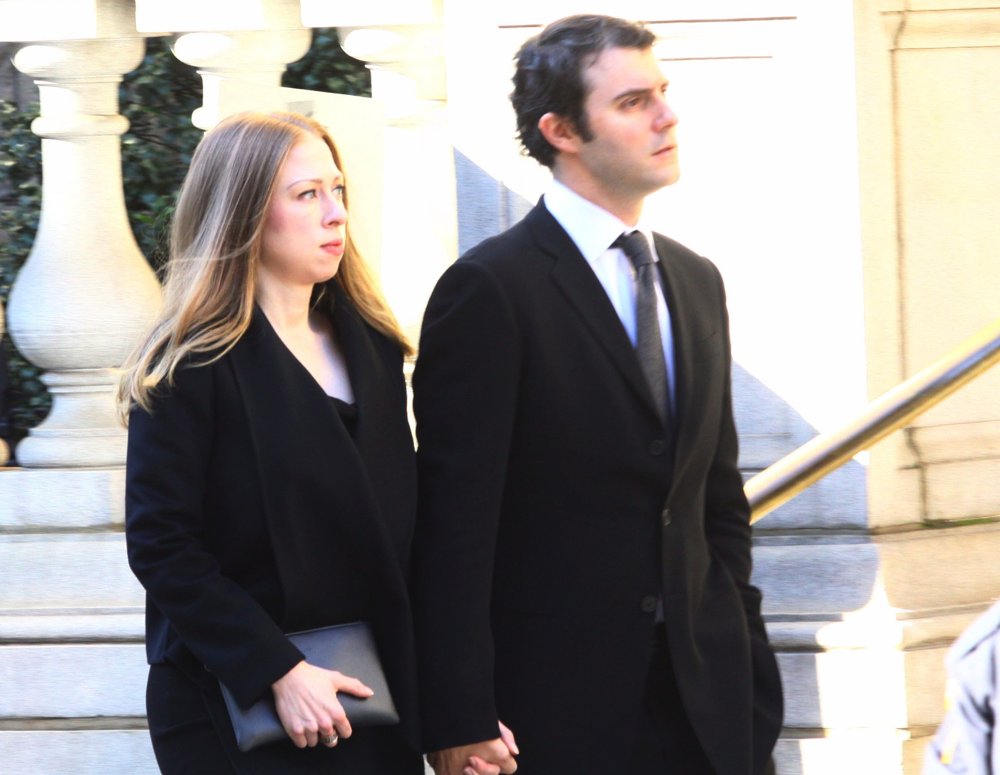 Chelsea Clinton;Marc Mezvinsky;<br>The Private Funeral Oscar de la Renta