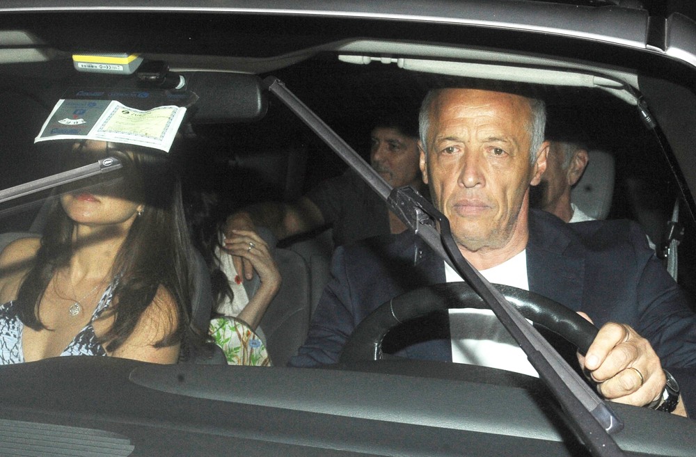 George Clooney and Amal Alamuddin Go to Dinner