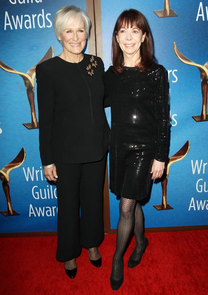 Glenn Close;Alison Cross;<br>70th Writers Guild of America Awards - Arrivals