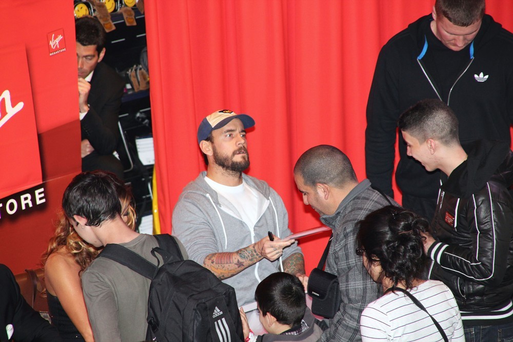 CM Punk;<br>WWE Superstars Attend A Signing Session
