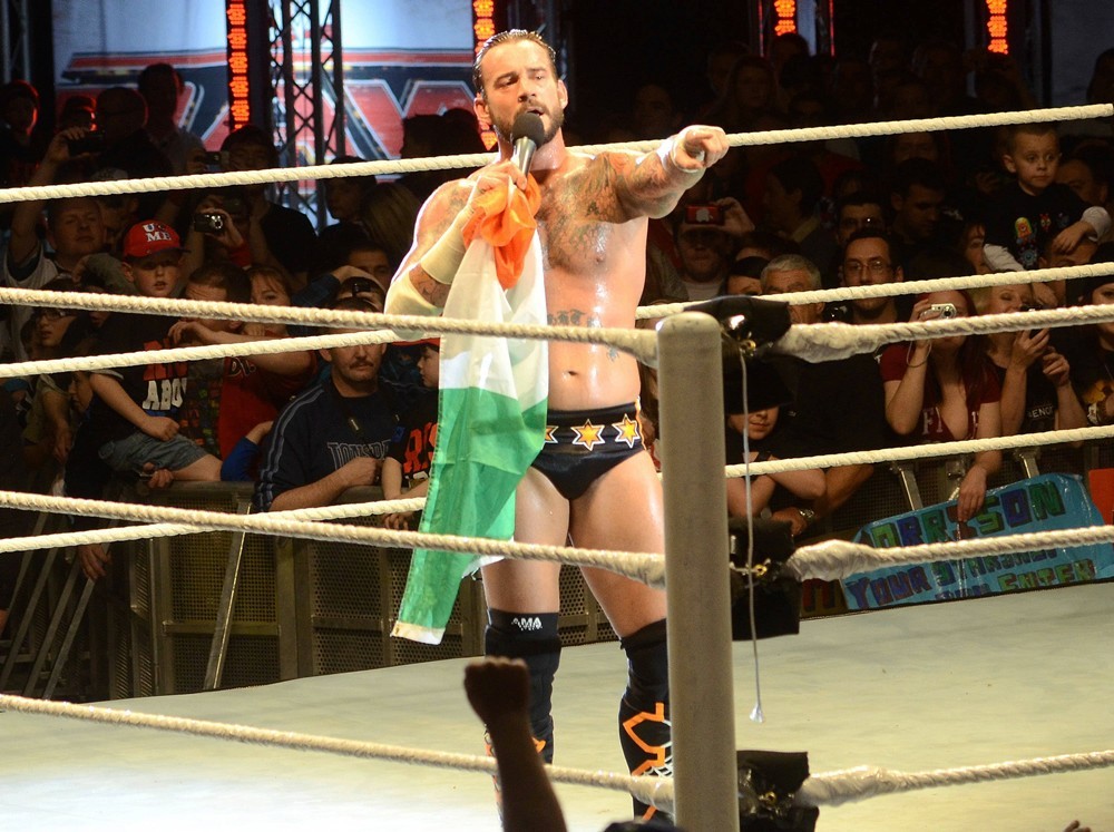CM Punk;<br>WWE RAW Superstars Returned to The O2 Arena