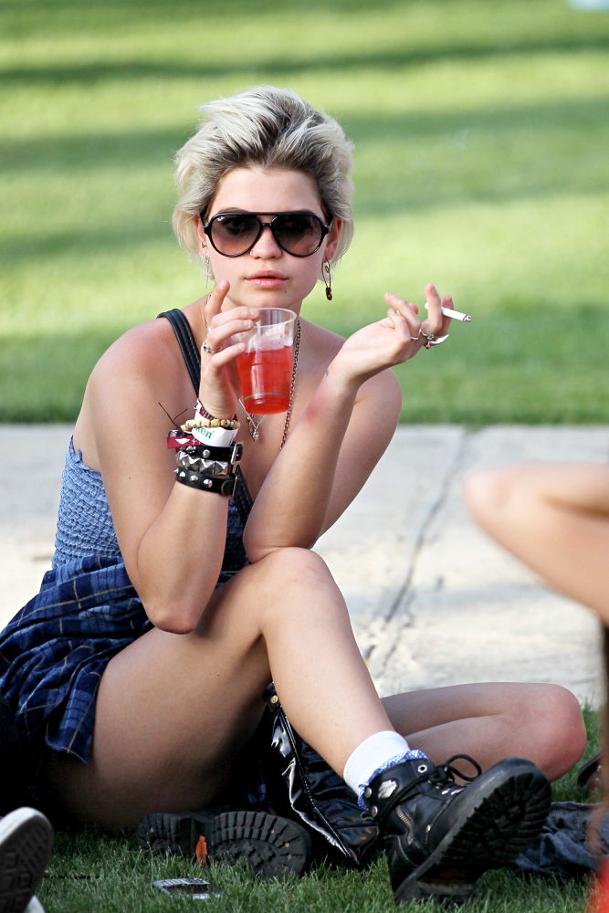 Pixie Geldof;<br>The 2010 Coachella Valley Music and Arts Festival - Day 1
