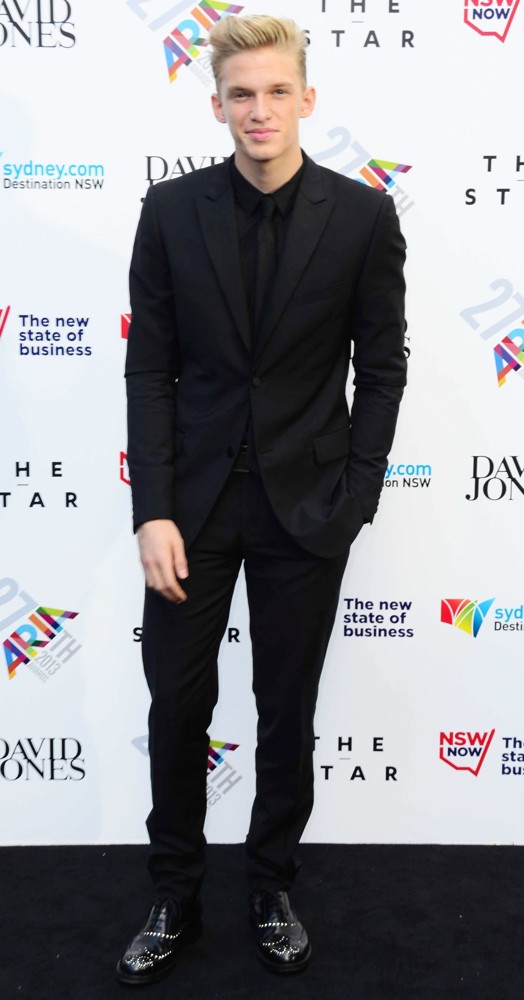 Cody Simpson;<br>27th ARIA Awards 2013 - Arrivals