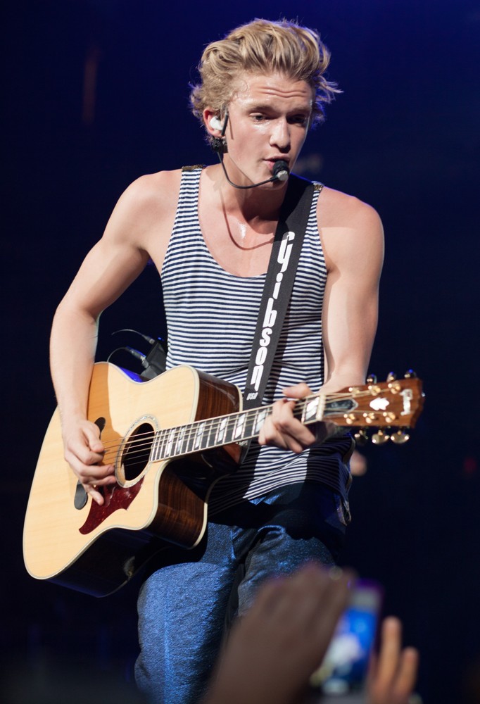 Cody Simpson;<br>Cody Simpson Supports Justin Bieber on His Believe Tour