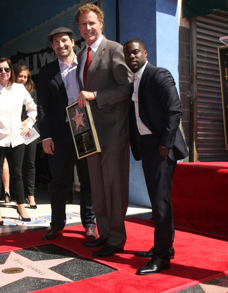 Etan Cohen;Will Ferrell;Kevin Hart;<br>Will Ferrell Walk of Fame Star Ceremony