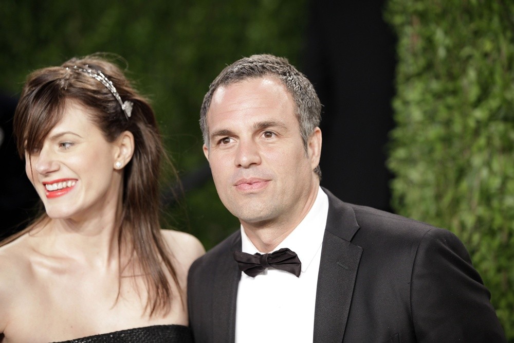 Sunrise Coigney;Mark Ruffalo;<br>2013 Vanity Fair Oscar Party - Arrivals