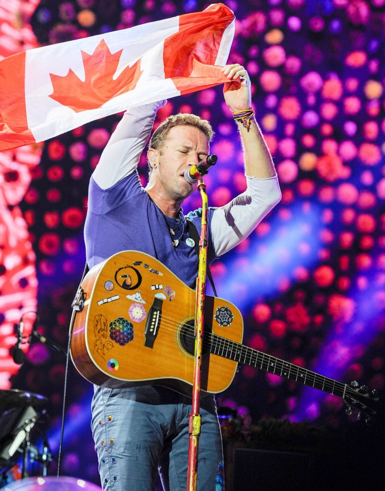Chris Martin, Coldplay<br>Coldplay Perform in Toronto