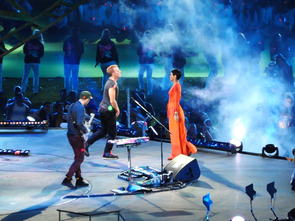 Coldplay;Rihanna;<br>Closing Ceremony for The Paralympics 2012