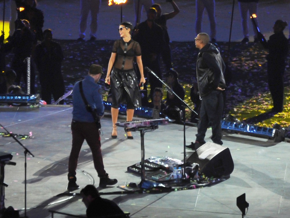 Coldplay;Rihanna;Jay-Z;<br>Closing Ceremony for The Paralympics 2012