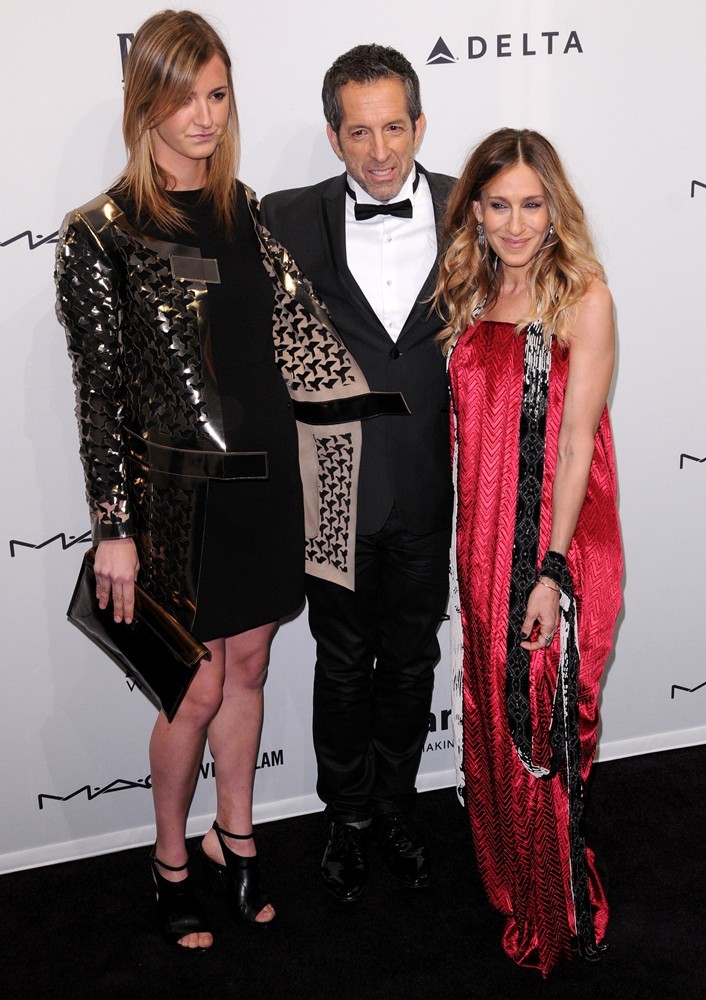 Amanda Cole;Kenneth Cole;Sarah Jessica Parker;<br>The amfAR Gala 2013
