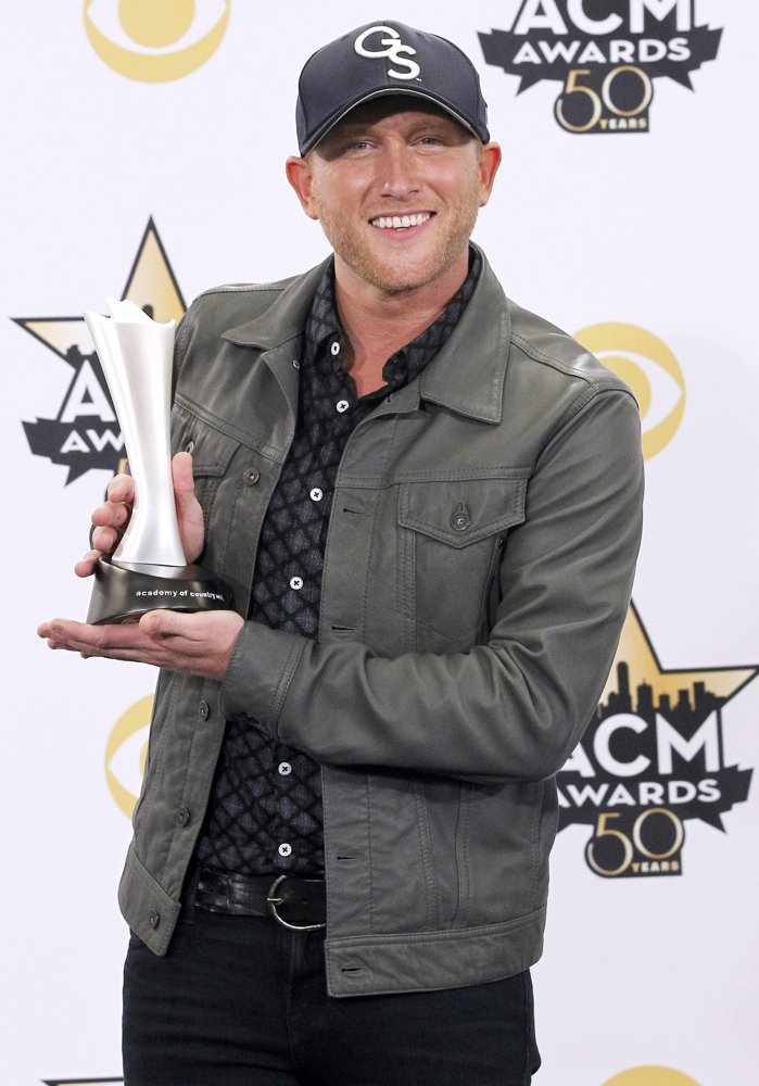 Cole Swindell;<br>50th Academy of Country Music Awards - Press Room