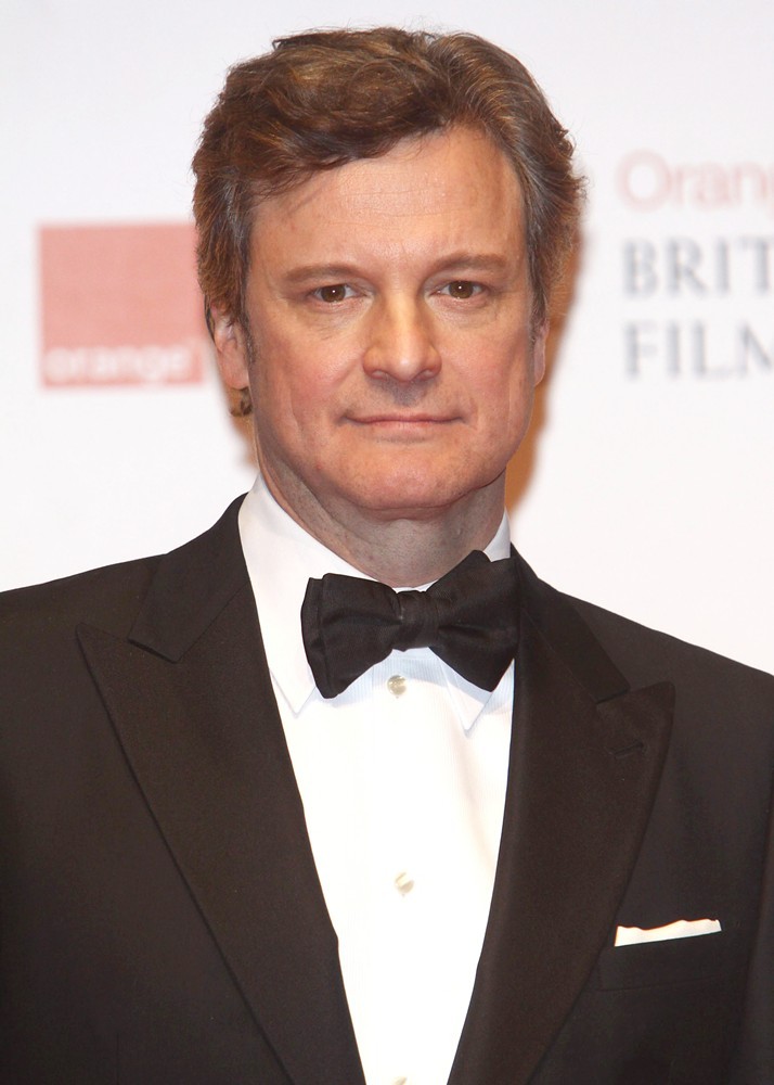 Colin Firth;<br>Orange British Academy Film Awards 2012 - Press Room