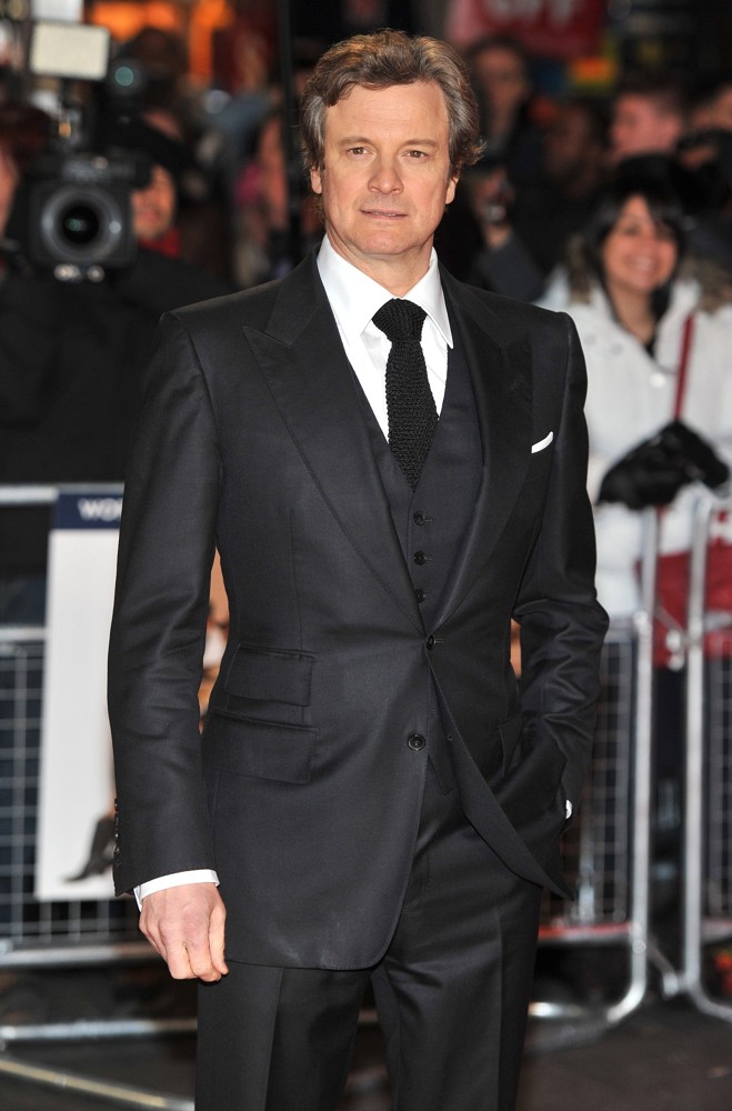 Colin Firth;<br>The World Premiere of Gambit