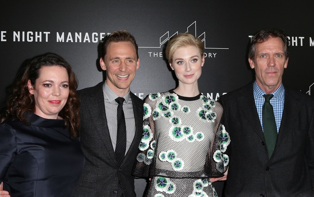 Olivia Colman;Tom Hiddleston;Elizabeth Debicki;Hugh Laurie;<br>Premiere of AMC's The Night Manager - Arrivals