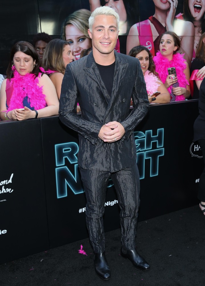Colton Haynes;<br>New York Premiere of Rough Night - Red Carpet Arrivals