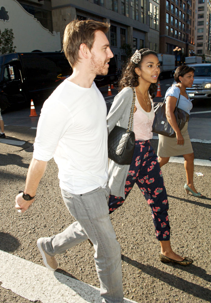 Craig Sykes;Marsha Thomason;<br>Comic Con 2010 - Day 1 - Arrivals