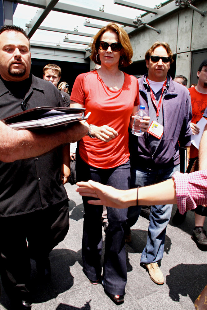 Sigourney Weaver;<br>Out and About at Comic-Con 2010 - Day 3