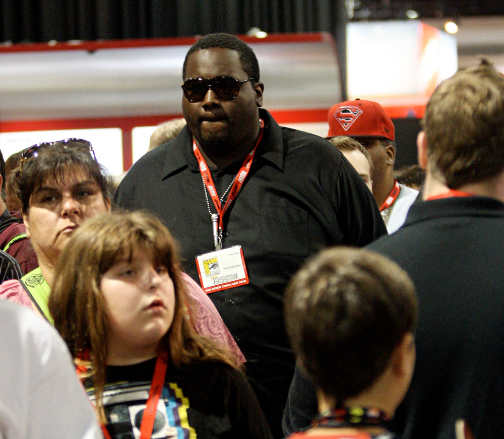Quinton Aaron;<br>Out and About at Comic-Con 2010 - Day 4
