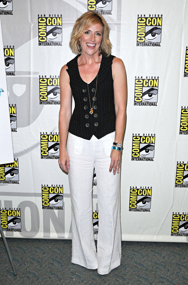 Kirsten Nelson;<br>Comic Con 2010 - Day 1 - 'Psych' Photocall