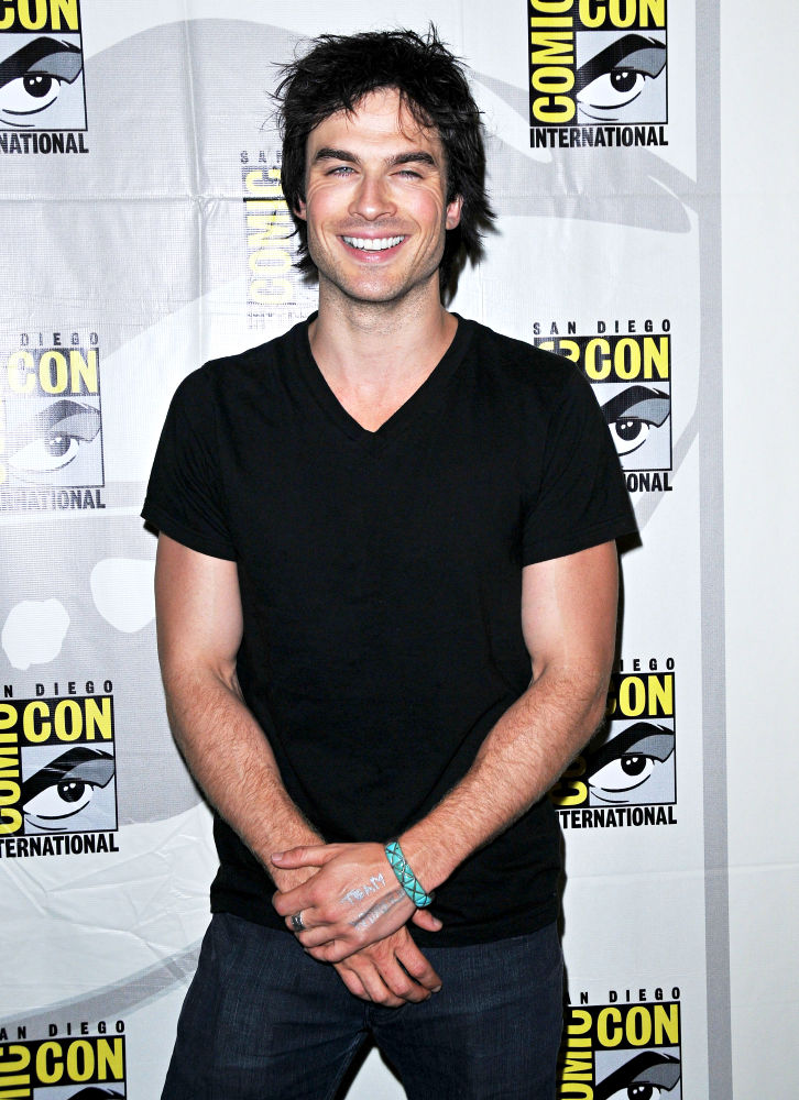 Ian Somerhalder;<br>Comic-Con 2010 - Day 3 - 'The Vampire Diaries' Press Conference