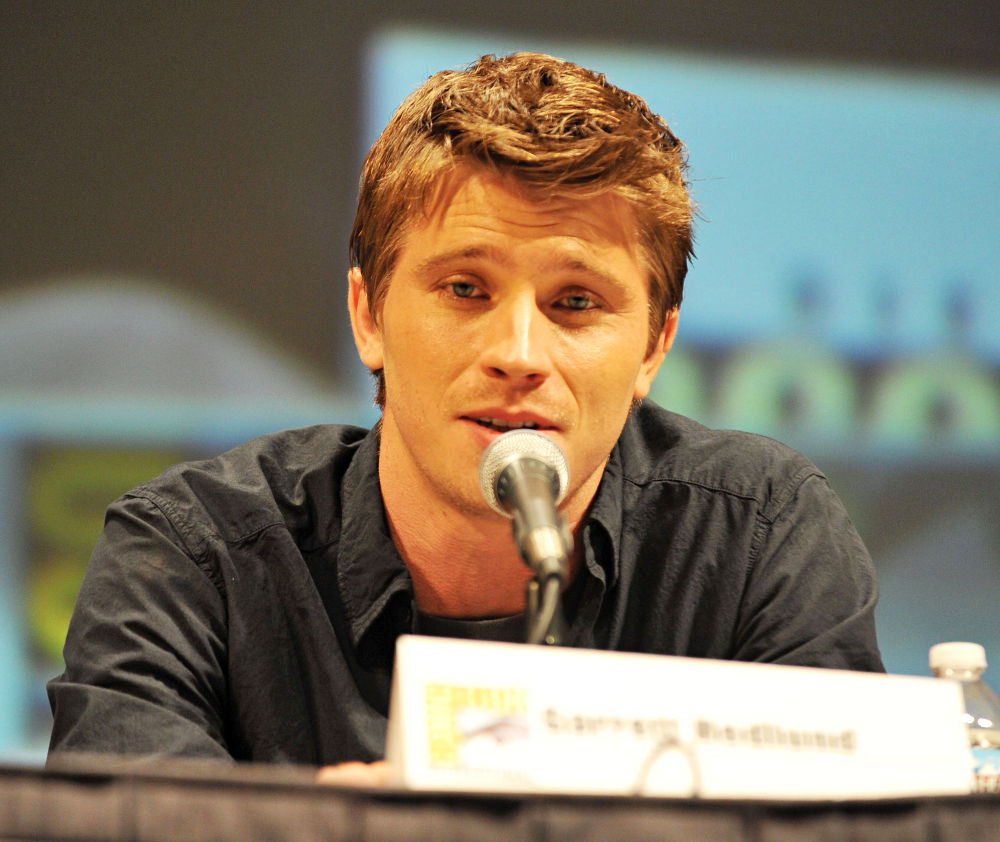 Garrett Hedlund;<br>Comic Con 2010 - Day 1 - 'Tron Legacy' Press Conference